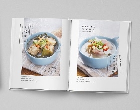 小碗菜加盟招商手册设计-餐饮招商画册设计图片欣赏
